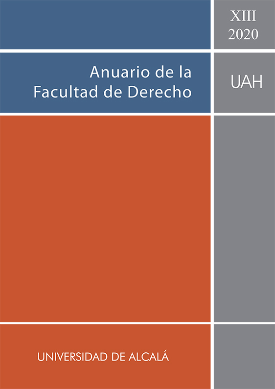 Anuario de la Facultad de Derecho de la Universidad de Alcalá