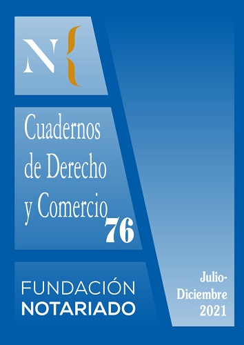 Cuadernos de Derecho y Comercio. Número 76