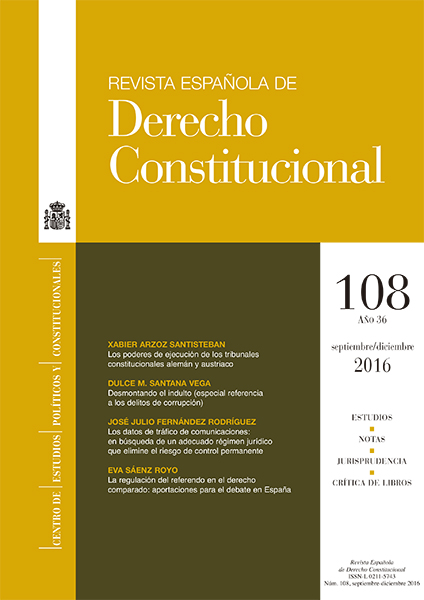 Revista Española de Derecho Constitucional