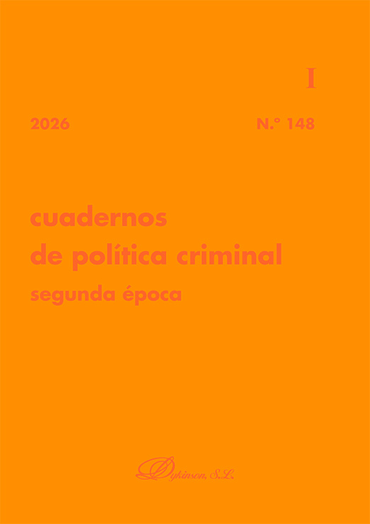 Cuadernos de Política Criminal. Número 148