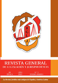 Revista General de Legislación y Jurisprudencia. 1-2021