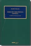 Derecho urbanístico general