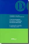 II Foro de encuentro de jueces y profesores de derecho mercantil