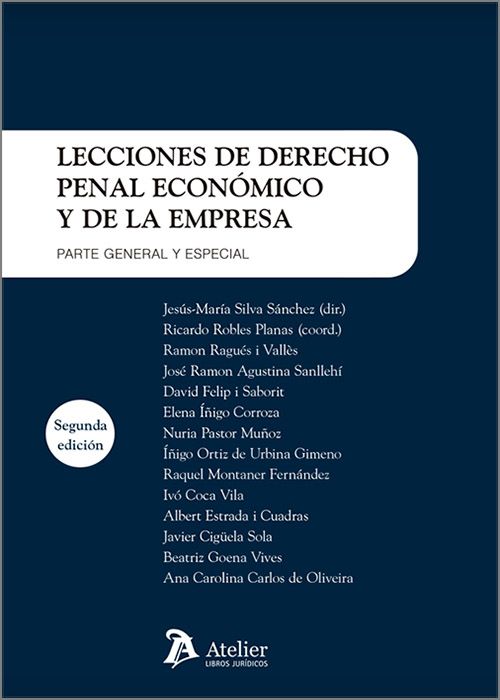 Lecciones de derecho penal económico y de la empresa