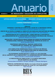 Anuario de mediación y solución de conflictos (Número 2021)