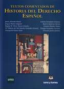 Textos comentados de historia del derecho español