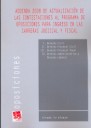 Addenda 2008 de Actualización de las Contestaciones al programa de oposiciones para ingreso en las carreras judicial y fiscal