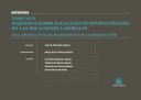 Tomo XXVI Esquemas sobre igualdad de oportunidades en las relaciones laborales