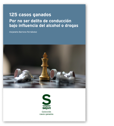 125 casos ganados por no ser delito de conducción bajo influencia del alcohol o drogas