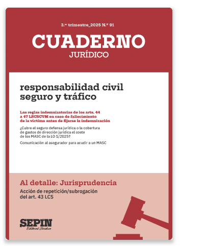 Acción de repetición/subrogación del art. 43 LCS
