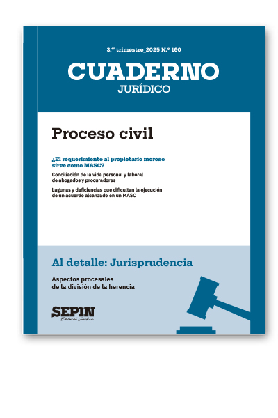 Aspectos procesales de la división de la herencia