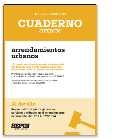 Repercusión de gastos generales, servicios y tributos en el arrendamiento de vivienda. Art. 20 LAU 29/1994