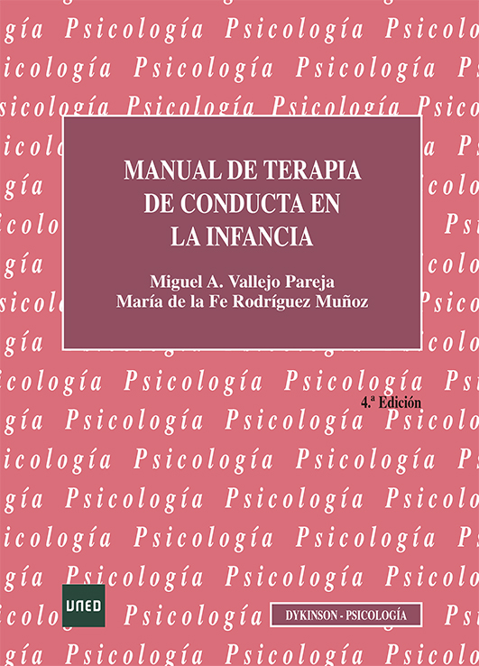 Manual de terapia de conducta en la infancia