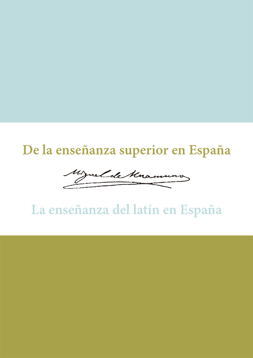 De la enseñanza superior en España. La enseñanza del latín en España