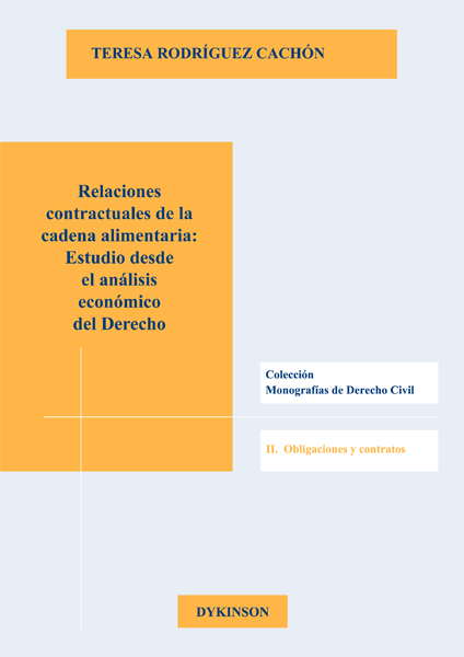 Relaciones contractuales de la cadena alimentaria