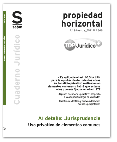 Uso privativo de elementos comunes