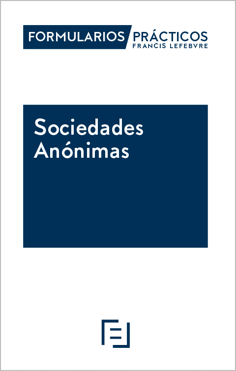 Formularios Prácticos Sociedades Anónimas 2026