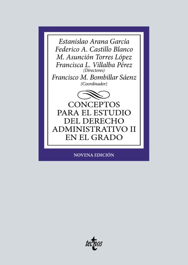 Conceptos para el estudio del Derecho administrativo II en el grado