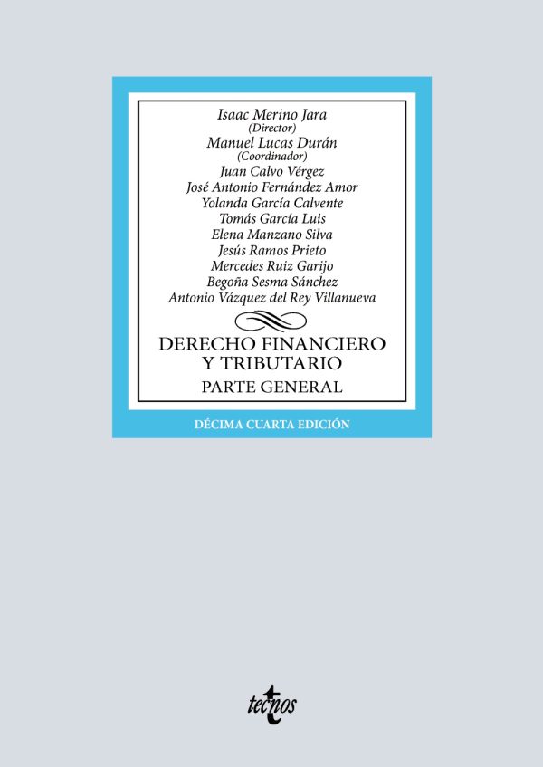 Derecho financiero y tributario. Parte general