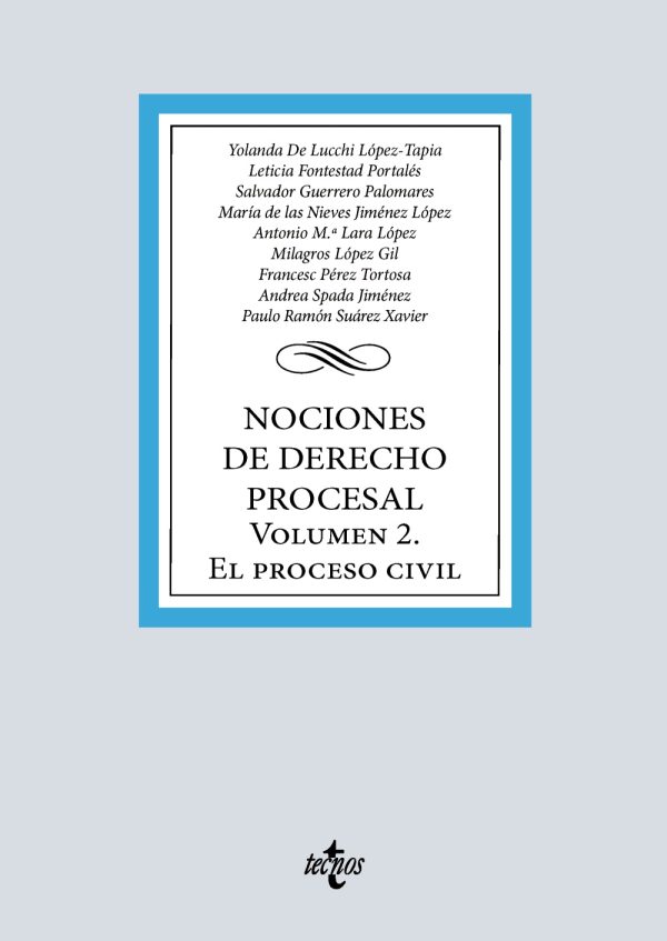 Nociones de Derecho Procesal. Volumen 2