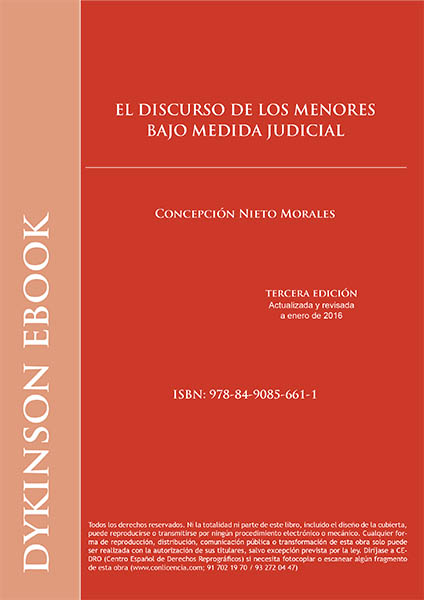 Discurso de los menores bajo medida judicial