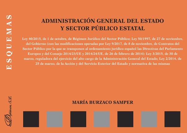 Administración General del Estado y sector público estatal. Esquemas