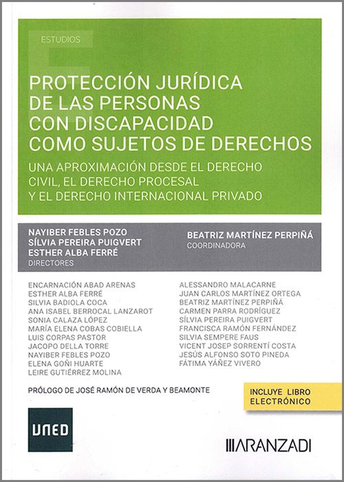 Protección jurídica de las personas con discapacidad como sujetos de derechos