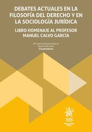 Debates actuales en la filosofía del derecho y en la sociología jurídica. Libro homenaje al profesor Manuel Calvo García