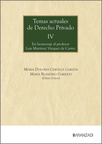 Temas actuales de Derecho Privado IV