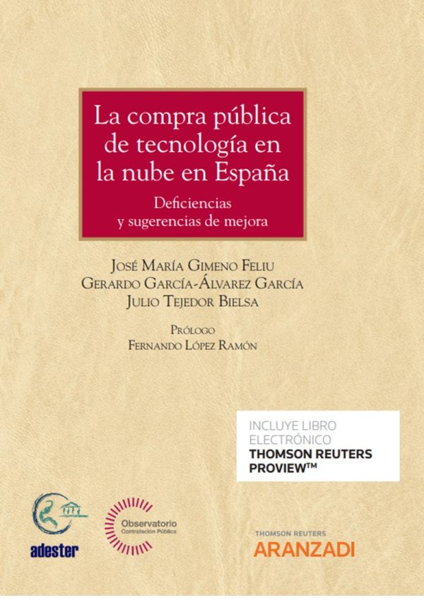 La compra pública de tecnología en la nube en España