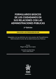 Formularios Básicos de los Ciudadanos en sus Relaciones con las Administraciones Públicas