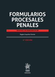 Formularios procesales penales