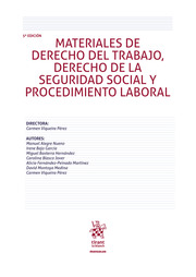 Materiales de Derecho del Trabajo, Derecho de la Seguridad Social y procedimiento laboral