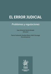 El error judicial. Problemas y regulaciones