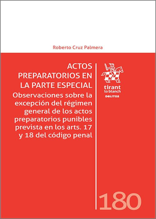 Actos preparatorios en la parte especial