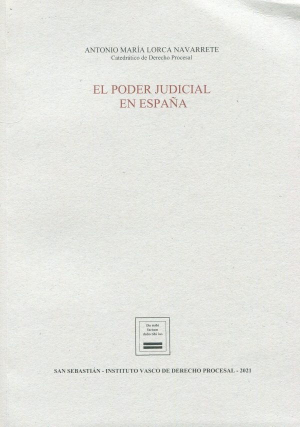 El Poder judicial en España
