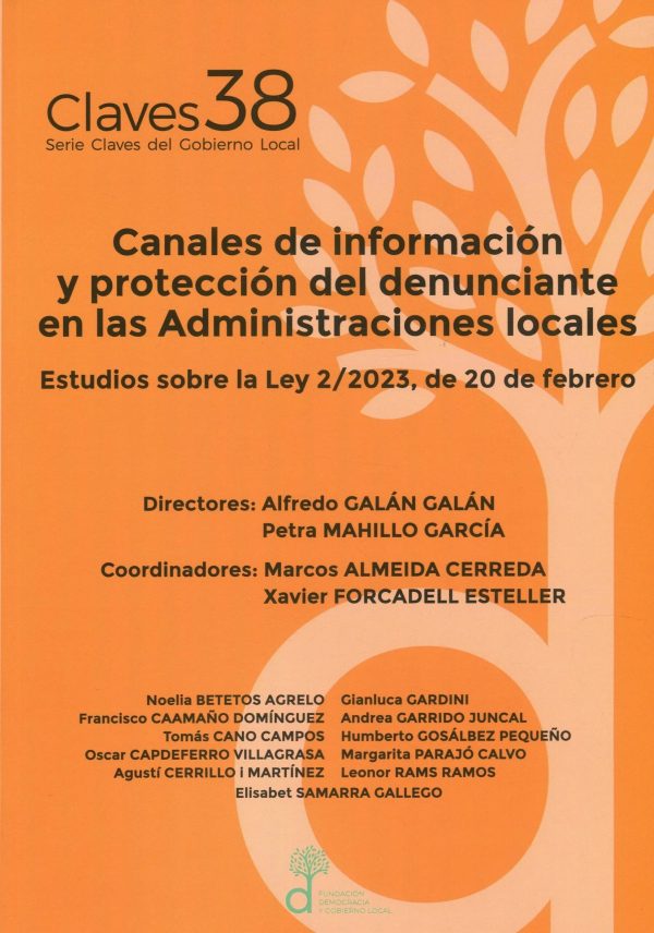Canales de información y protección del denunciante en las Administraciones locales