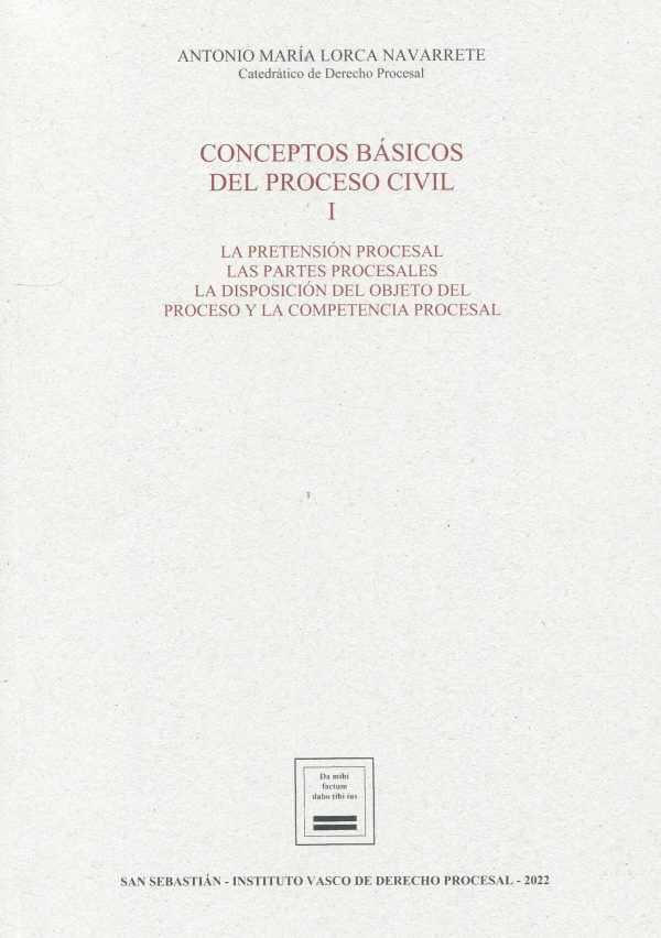 Conceptos básicos del proceso civil I