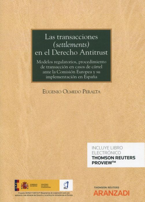 Las transacciones (settlements) en el derecho antitrust