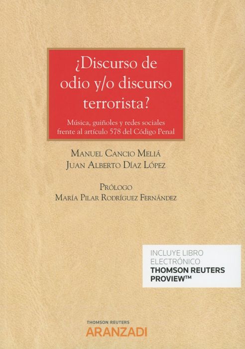 ¿Discurso de odio y/o discurso terrorista?
