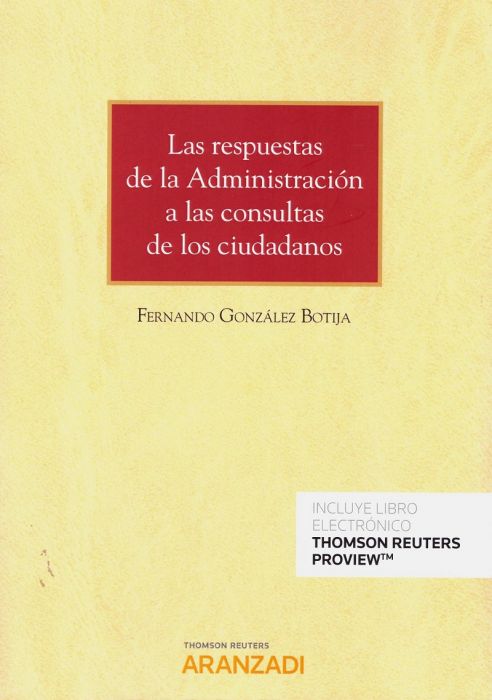 Las respuestas de la administración a las consultas de los ciudadanos