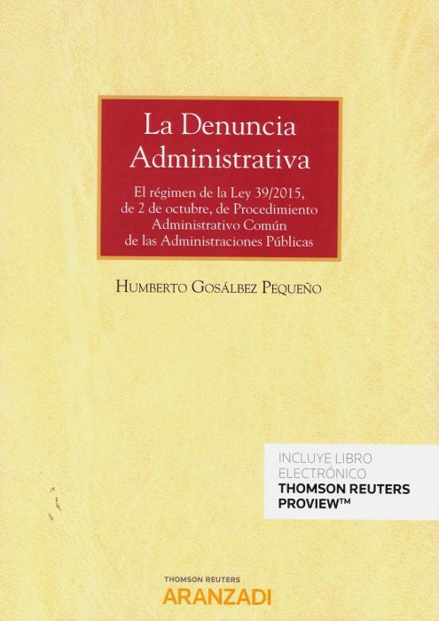 La denuncia administrativa