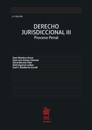Derecho Jurisdiccional III. Proceso Penal