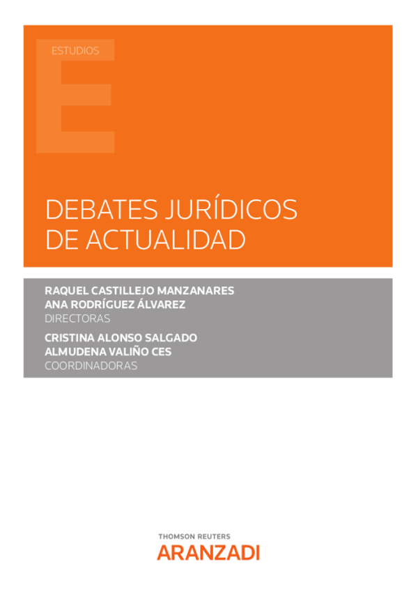 Debates jurídicos de actualidad