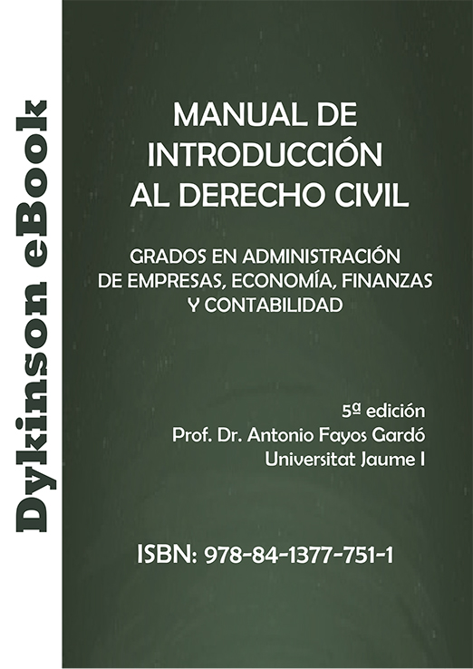 Manual de Introducción al Derecho Civil