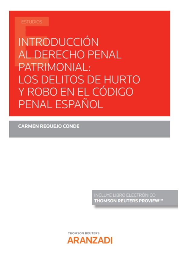 Introducción al Derecho penal patrimonial: los delitos de hurto y robo en el Código Penal español