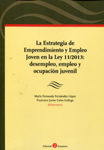 La estrategia de emprendimiento y empleo joven en la Ley 11/2013. Desempleo, empleo y ocupación juvenil