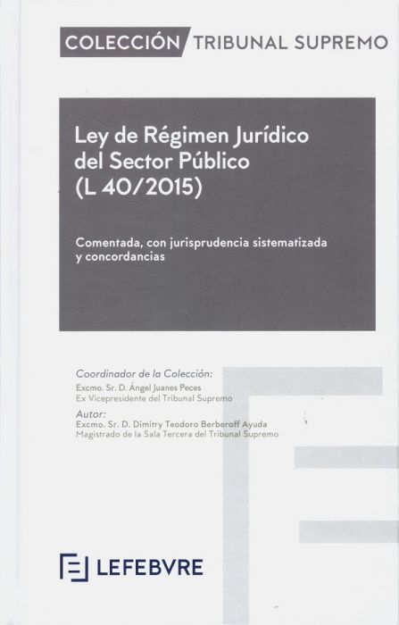 Ley de Régimen Jurídico del Sector Público. L40/2015