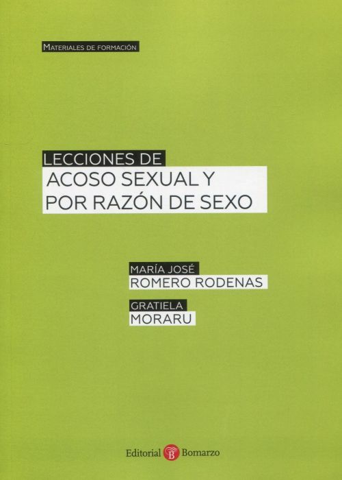 Lecciones de acoso sexual y por razón de sexo