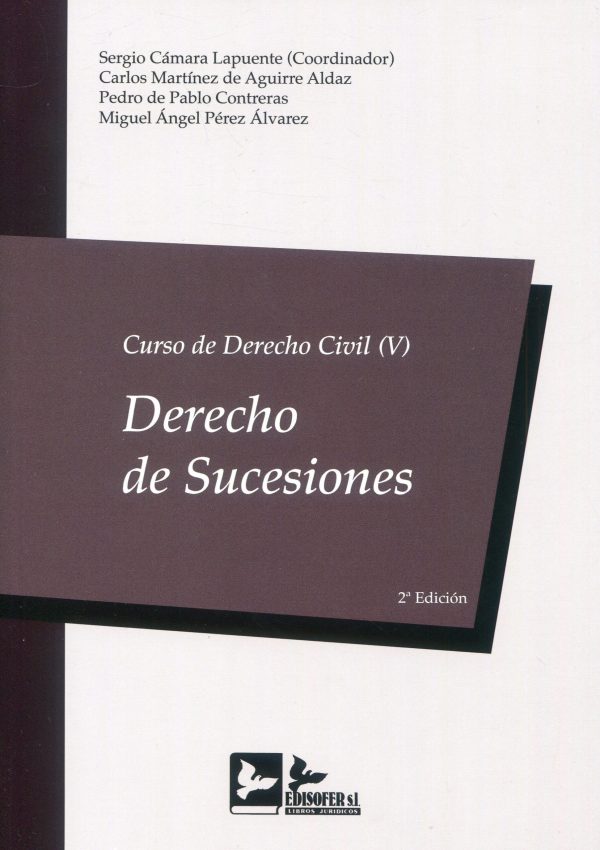Curso de Derecho Civil V. Derecho de Sucesiones